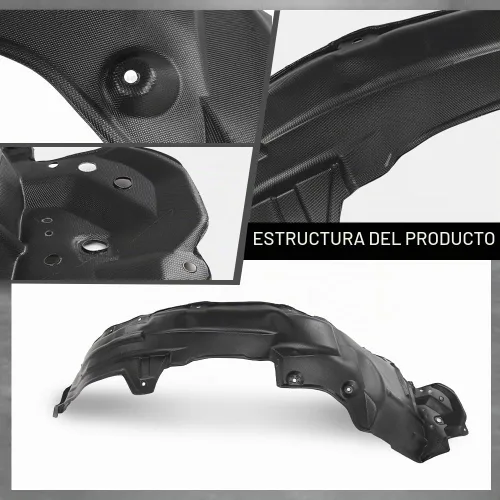 Vista 9 de GRAND ORANGE Forro interior delantero izquierdo y derecho, 1 par compatible con Toyota RAV4 2013-2018 538760R060, 538750R060, TO1248171, TO1249171