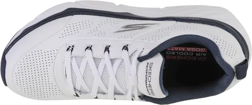 Vista 3 de Skechers Max Cushioning Elite Lucid-Tenis de cuero prémium para caminar y correr para hombre
