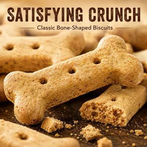Vista 5 de Office Snax Doggie Snax - Golosinas crujientes para perros con sabor a