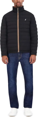 Vista 31 de Chaqueta Nautica de hombres elastizada Reversible peso medio