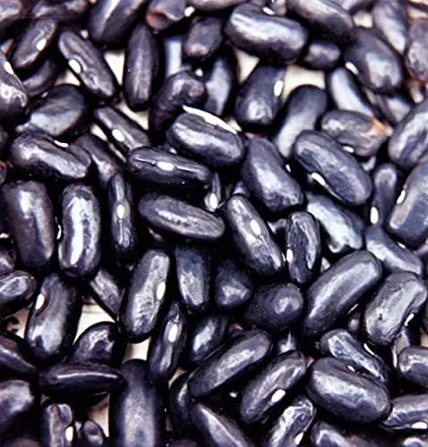 Vista 2 de Semilla de frijol, San Valentín negro, reliquia, 200 semillas, sin OMG, frijoles