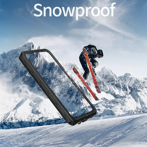 Vista 5 de Mangix Funda para teléfono Galaxy A14 5G, IP68, impermeable, a prueba de polvo, a prueba de golpes, con protector de pantalla integrado, carcasa