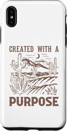 Vista 7 de iPhone 15 creado con un propósito Christian Cactus Desert Boho Western Case
