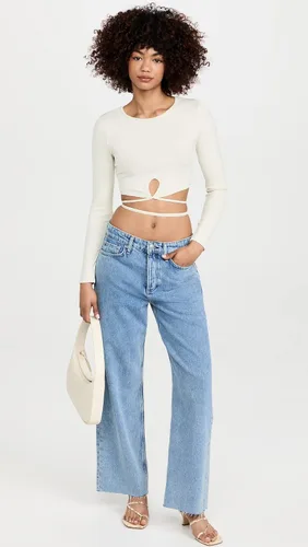 Vista 5 de ASTR the label Top corto Elania para mujer