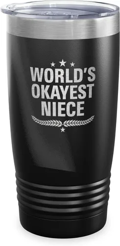 Vista 138 de World's Okayest Accountant - Vaso de regalo para compañeros de trabajo, regalo para miembros de la familia, regalos de Navidad, tazas de café