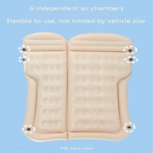 Vista 2 de Car air Mattress for 2020~2026 MINI Electric, Beige