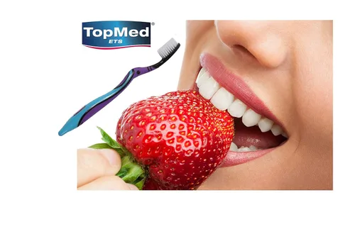 Vista 6 de Top Med ETS - Cepillo de dientes para fumadores extra duro (el color puede variar)
