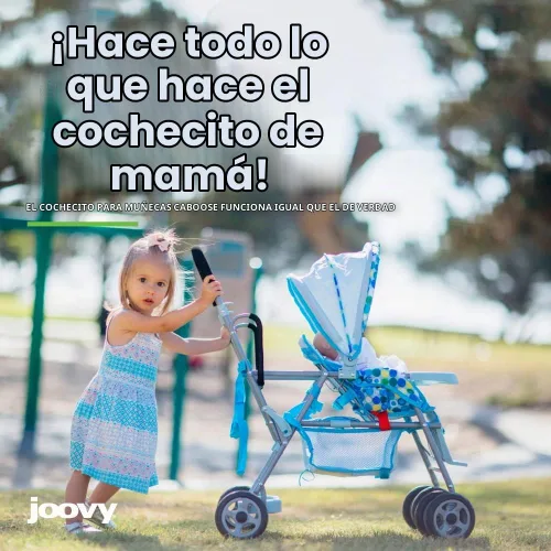Vista 7 de Carriola para muñecas de juguete cabús de Joovy , Azul