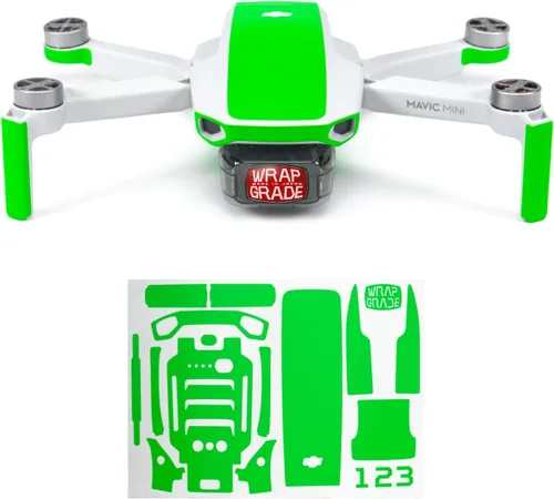 Vista 16 de Wrapgrade Skin compatible con DJI Mavic Mini Color decorativo