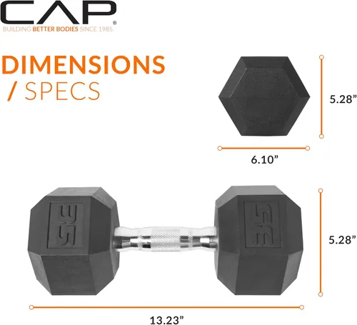 Vista 191 de CAP Barbell - Mancuerna recubierta Varias opciones de pares y conjuntos
