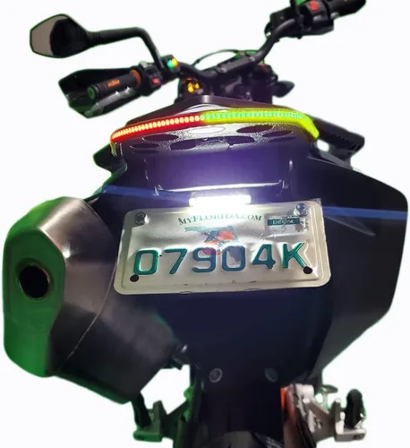 Vista 2 de Kit de barra de luz eliminadora de guardabarros STD integrado para adaptarse a: KTM 690 2019-2020