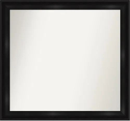 Vista 44 de Amanti Art Espejo personalizado, gran espejo de baño estrecho, espejo de pared o espejo de tocador de baño sobre el fregadero (24 x 24 pulgadas)