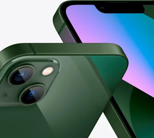 Vista 3 de Apple iPhone 13 Mini, 128 GB, Verde - Desbloqueado (Renovado)