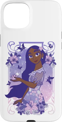 Vista 9 de Funda para iPhone 16 Disney Encanto Isabella Dreamy Floral Retrato