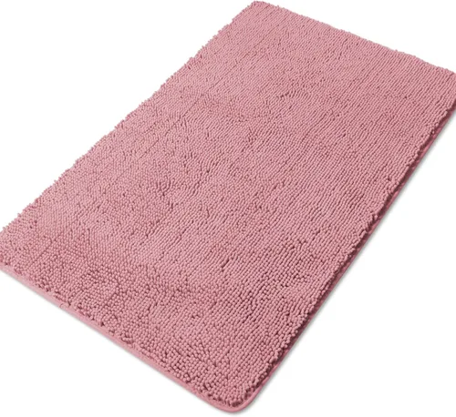 Vista 152 de Yeaban Alfombra de pasillo de baño de 24 x 72 pulgadas, antideslizante, alfombra de baño larga de felpilla gruesa, absorbente y lavable, alfombra