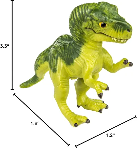 Vista 10 de Safari Ltd. Figura de bebé T-Rex - Figura detallada de dinosaurio de 3.25 pulgadas, juguete educativo para niños, niñas y niños a partir de 3 años