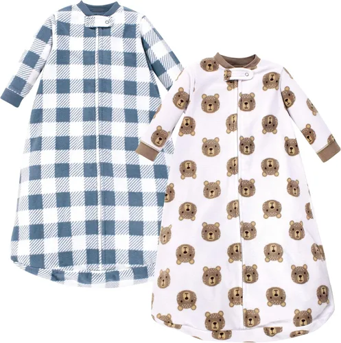 Vista 4 de Hudson Baby - Saco de dormir unisex de manga larga para bebé de forro polar
