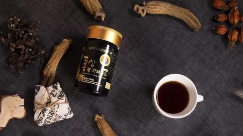 Vista 4 de Extracto de ginseng rojo coreano, 8.47 oz, concentrado 100% puro de GeumSan Ginseng
