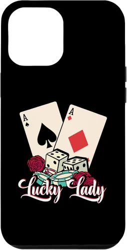 Vista 26 de Lucky Lady Poker Player Gambling Casino Gambler Case for iPhone 16