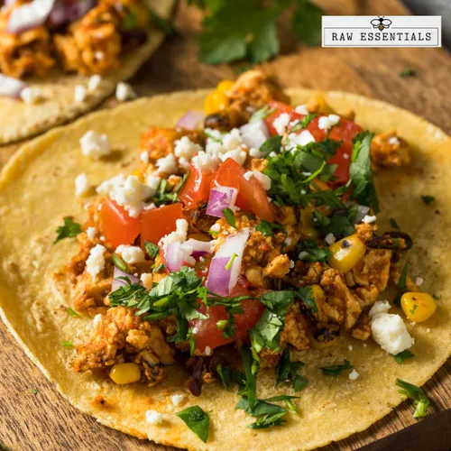 Vista 7 de Raw Essentials Texas Mesquite - Fajita ahumada – Abrasador de barbacoa audaz y ahumado para carne, pollo, camarones y verduras – Sin gluten y vegana