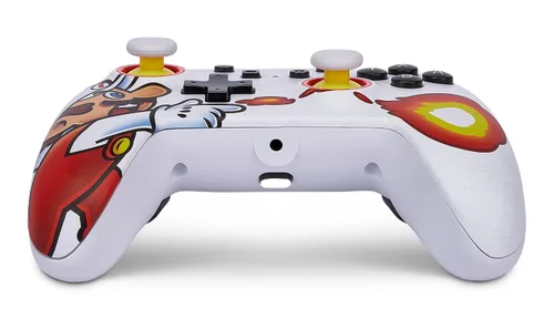 Vista 8 de PowerA Enhanced Wired Controller for Nintendo Switch - Fireball Mario
