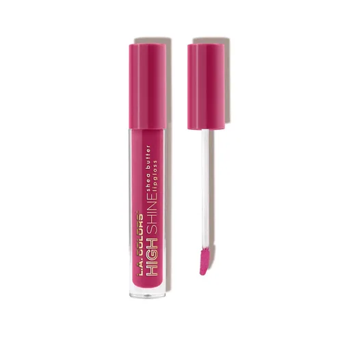 Vista 32 de Manteca de Karité Lip Gloss de lato brillo L.A. Colors, de 0,14 onza, Bebé Pastelillos (Baby Cakes)