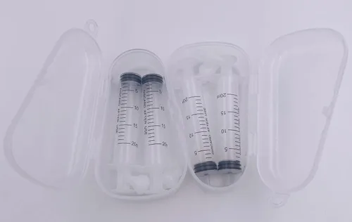 Vista 7 de Irrigador nasal infantil, 2 cajas de jeringas portátiles, irrigador nasal, limpiador de lavado de nariz, dispositivo de sistema de enjuague de senos