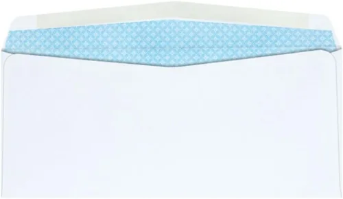 Vista 2 de Quality Park #10 Security Envelopes, White, box of 500 (90030) (Pack of 5)