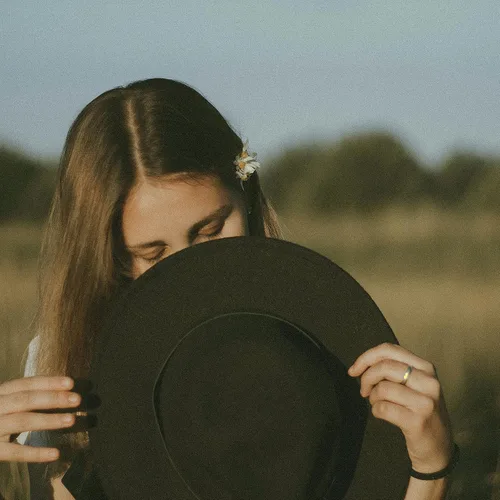 Vista 6 de Lisianthus - Sombrero con cinta con hebilla de ajuste, para mujer, modelo Fedora
