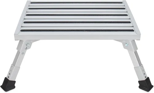 Vista 7 de Camco Taburete de altura ajustable para RV (43676)