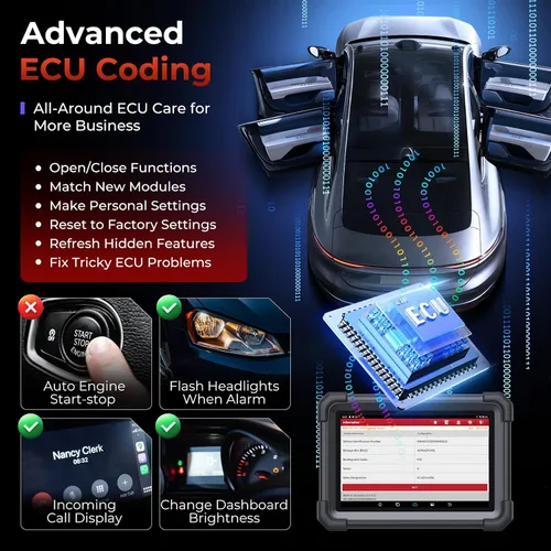 Vista 2 de Launch X431 PRO Dyno Bidirectional Scan Tool, ECU Coding Online Offline, 38 HOT Services, CANFD DoIP, FCA SGW, 8 módulos de expansión
