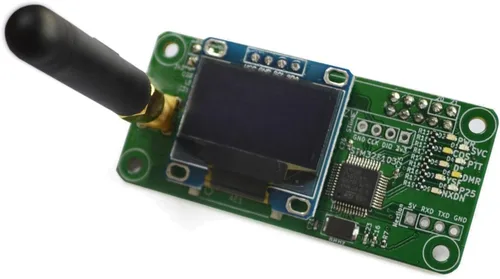Vista 4 de AURSINC MMDVM Hotspot Board (V1.5.2) + Antena Soporte UHF VHF Soporte P25 DMR YSF DSTAR NXDN POCSAG para Raspberry Pi-Zero W, 2W, Pi 3, 3B, 3B+, 4