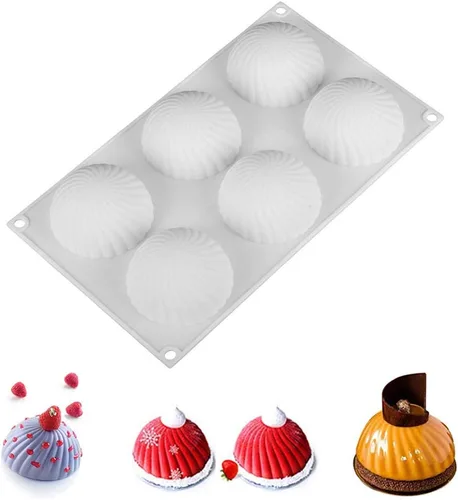 Vista 31 de OCPO KITCHEN Moldes de silicona con forma de corazón 3D para hornear pasteles de mousse, molde de silicona 3D para dulces, pastelería, chocolate