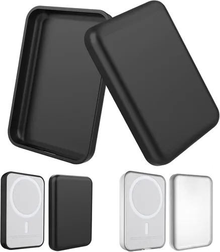 Vista 10 de Paquete de 2 fundas para batería Magsafe, transparente/transparente