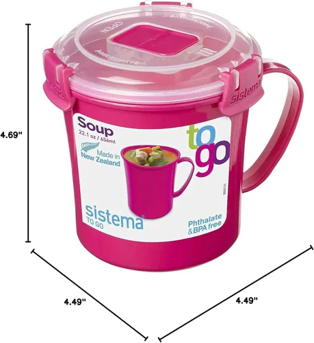 Vista 6 de Sistema 21107 To Go taza sopera con cierre hermético