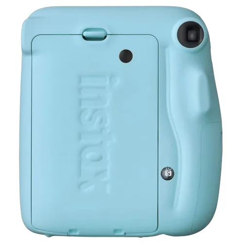Vista 7 de Instax Mini cámara de película instantánea, exposición automática y lente selfie incorporada, azul cielo