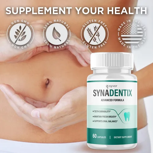 Vista 6 de SynaDentix - Cápsulas SynaDentix, píldoras de suplemento oficiales SynaDentix con todos los ingredientes naturales, SynaDentix Advanced Health &