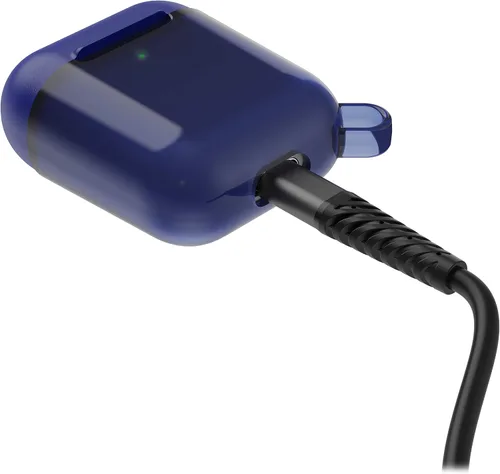 Vista 6 de OtterBox para Apple AirPods (1ª y 2ª generación), funda protectora elegante, serie Ispra azul
