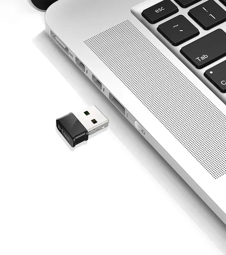 Vista 6 de D-Link Adaptador USB WiFi de doble banda AC1300 inalámbrico para Internet para PC de escritorio, portátil, juegos, MU-MIMO, compatible con Windows