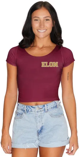 Vista 67 de Lojobands Camiseta corta ajustada para mujer, hecha en Estados Unidos, talla única