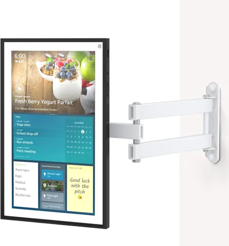 Vista 11 de WALI - Montaje plegable para TV en el techo, con giro y rebatible, para pantallas planas de 17 a 42 pulgadas, hasta 19.9 kg, montaje bajo gabinete