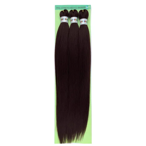 Vista 84 de Pelo corto negro trenzado preestirado de 14 pulgadas para trenzas sin nudos, pelo sintético 1B trenzado para trenzas Bob Box