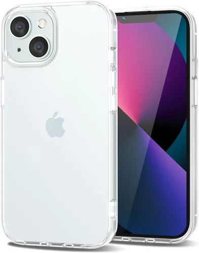 Vista 242 de LoeoeL para iPhone 8 Plus/ 7 Plus Funda Transparente, Funda Híbrida de Teléfono [Plástico Duro y Parachoques de Silicona Suave] Cubierta Protectora