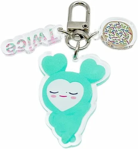Vista 4 de Kpop Twice - Llavero de dibujos animados acrílico colgante TZUYU SANA MINA JIHYO NAYEON accesorios regalo para fanáticos
