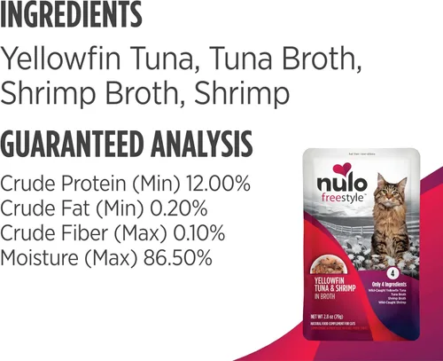 Vista 10 de Nulo Freestyle - Bolsa de comida húmeda para gatos y gatitos, de alta calidad, totalmente natural, sin granos, suave con aminoácidos para la salud