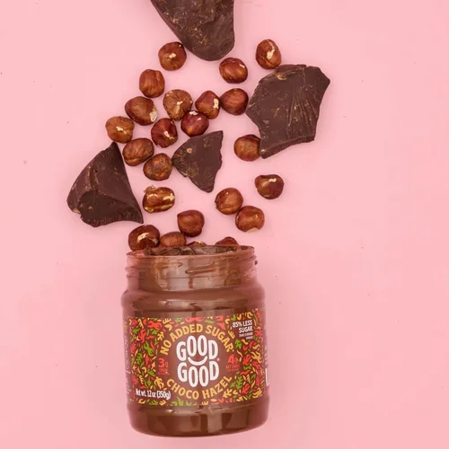 Vista 8 de Choco belga Hazel - Sin azúcar añadida, paquete de 2