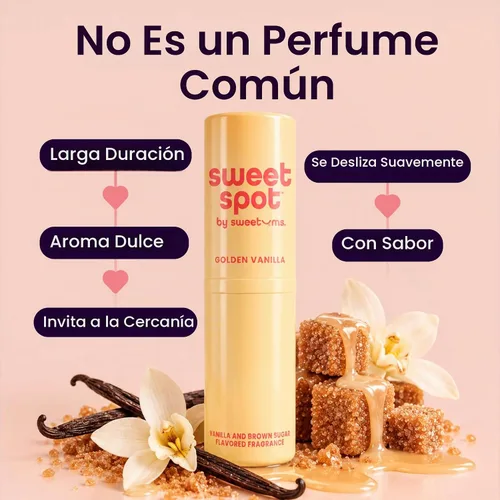 Vista 4 de SweetSpot - Perfume sólido con sabor a barra, perfumes de viaje portátiles para mujeres, fragancias de larga duración, fórmula no pegajosa