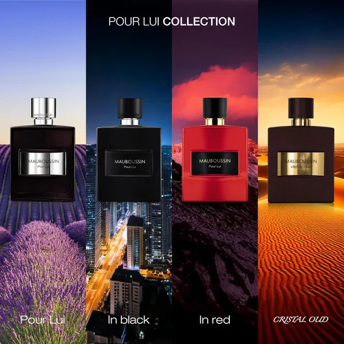 Vista 9 de Mauboussin - Pour Lui Cristal Oud 3.4 fl oz (3.3 Fl Oz) - Eau de Parfum para Hombre - Aroma Oriental
