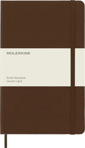 Vista 10 de Moleskine - Cuaderno clásico con tapa dura, grande (5 x 8.25 pulgadas), cuadriculado, rojo escarlata, 240 páginas