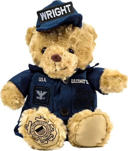 Vista 11 de Oso de peluche personalizado de la Fuerza Aérea de ZZZ Bears, regalo para graduados de campo de entrenamiento, veteranos y seres queridos